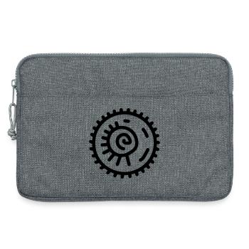 Fossil - Laptoptasche 13" - Grau meliert - Vorne