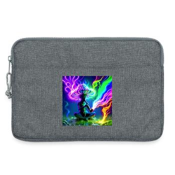 Idegen_Saman - Sacoche pour ordinateur portable 13 pouces - gris chiné - Devant