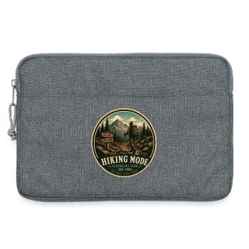 Mode randonnée Vintage Adventure Graphique - Sacoche pour ordinateur portable 13 pouces - gris chiné - Devant