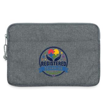 Registered Behavioral Engineer (RBT) - Laptop bag 13" - heather grey - Front