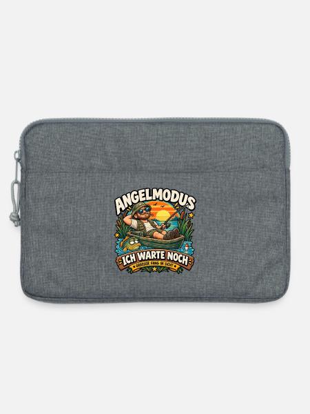 Angelmodus - Laptoptasche 13" - Grau meliert