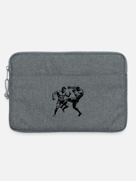 MMA-Kämpfer - Laptoptasche 13" - Grau meliert