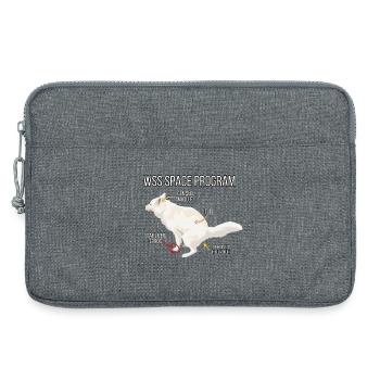 Space Dog Programm - Laptoptasche 13" - Grau meliert - Vorne