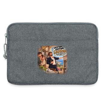 Humor Immobilienmietung Miete - Laptoptasche 13" - Grau meliert - Vorne