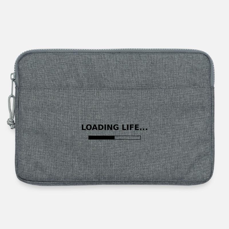 Loading Life - Laptoptasche 13" - Grau meliert