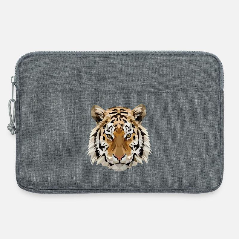 Tiger - Laptoptasche 13" - Grau meliert