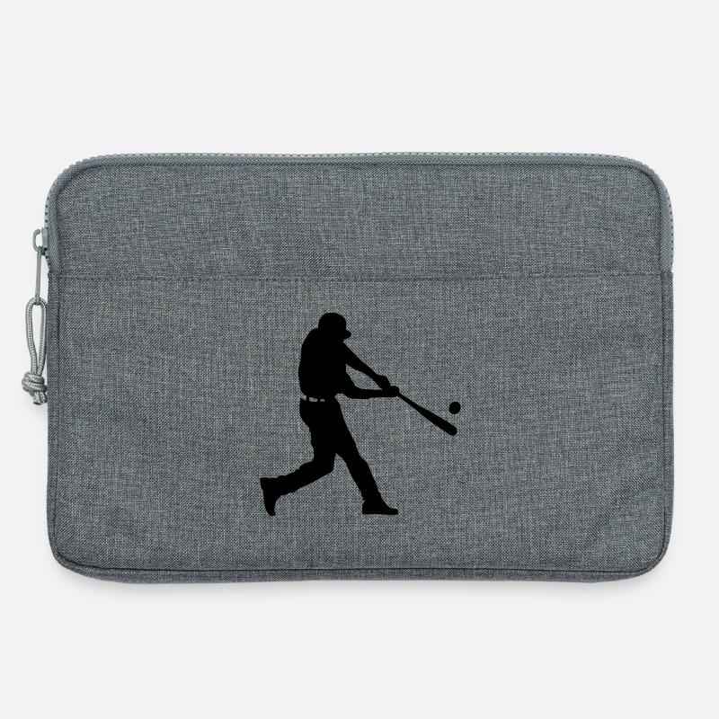 Baseball - Laptoptasche 13" - Grau meliert
