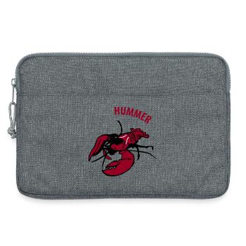 Hummer - Laptoptasche 13" - Grau meliert - Vorne
