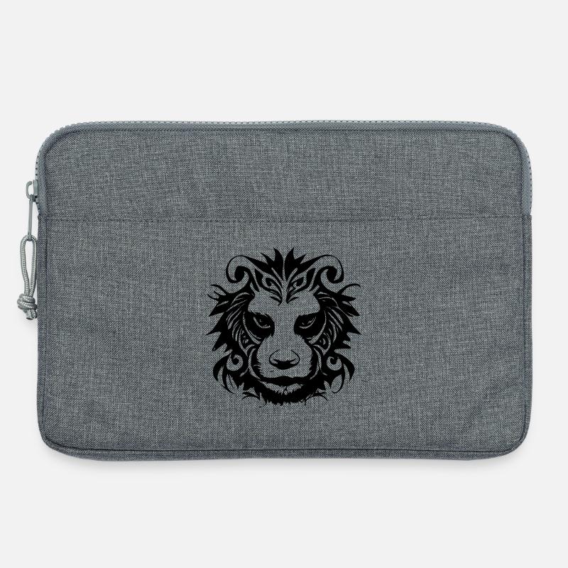 Löwe Tribal - Laptoptasche 13" - Grau meliert
