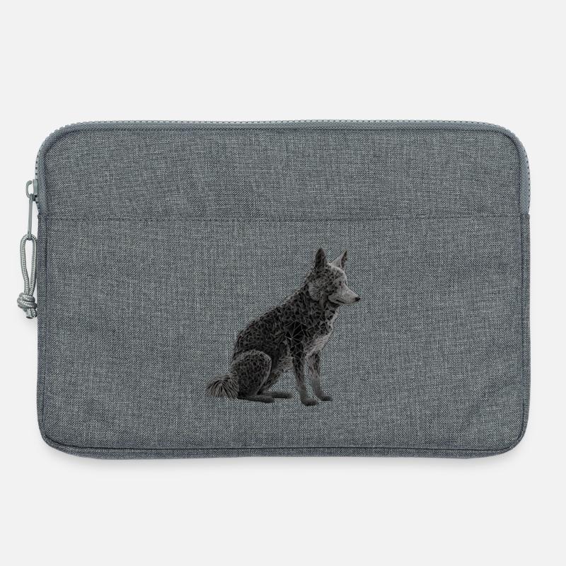 Wolf - Laptop bag 13" - heather grey