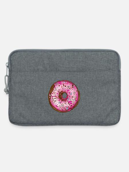 Donut - Laptoptasche 13" - Grau meliert