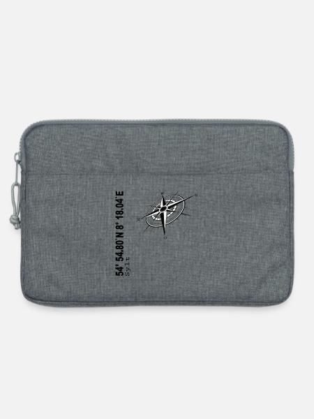 Sylt - Laptoptasche 13" - Grau meliert