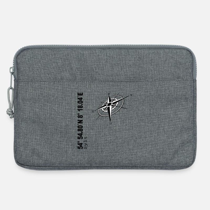 Sylt - Laptoptasche 13" - Grau meliert