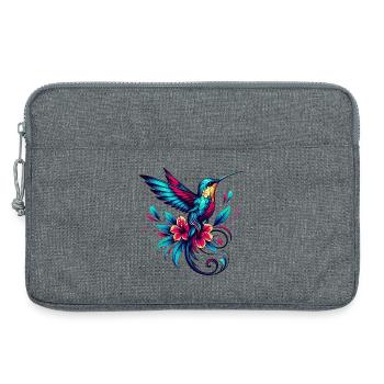 Hummingbird - Laptop bag 13" - heather grey - Front