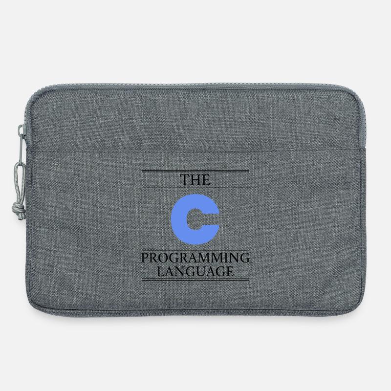 The C Programming Language - Laptop bag 13" - heather grey