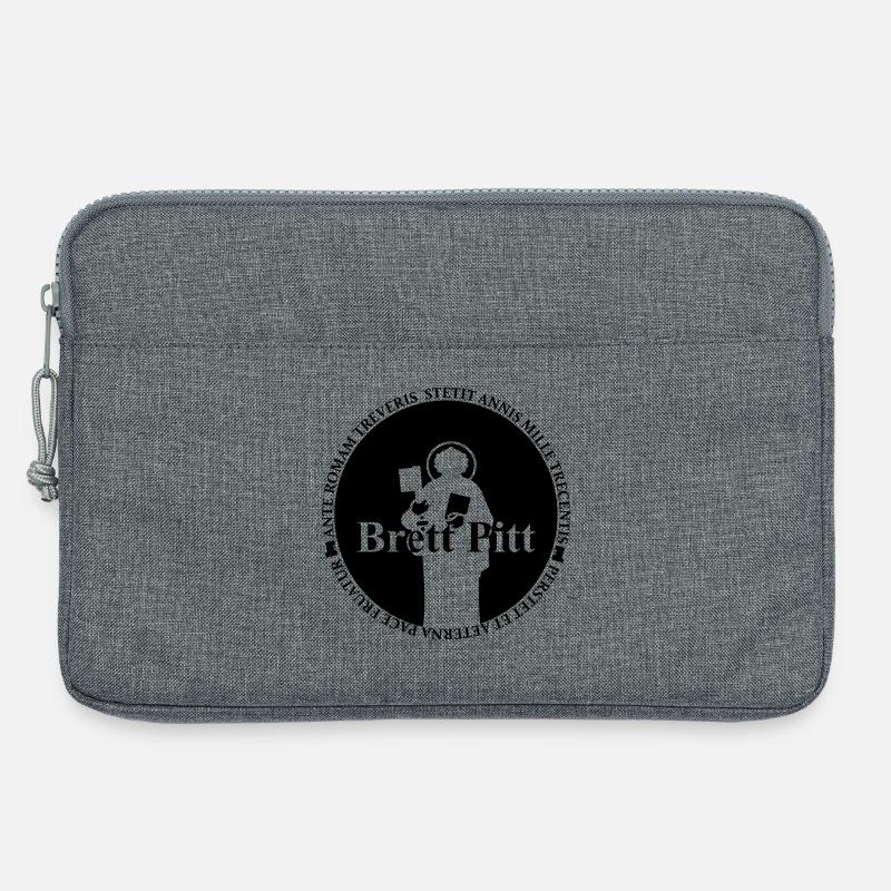 BrettPitt - Laptoptasche 13" - Grau meliert