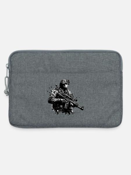 ARMEE 02 - Laptoptasche 13" - Grau meliert
