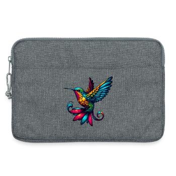 Hummingbird - Laptop bag 13" - heather grey - Front