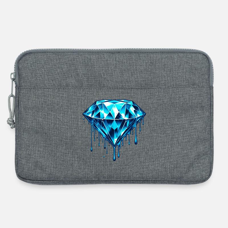 Diamant - Laptoptasche 13" - Grau meliert