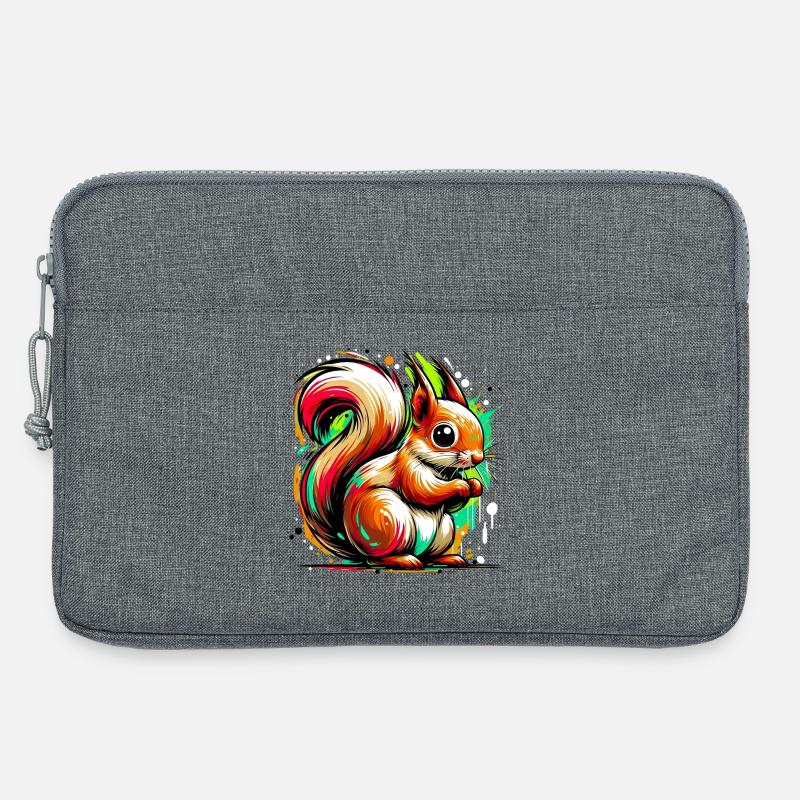 Squirrel - Laptop bag 13" - heather grey
