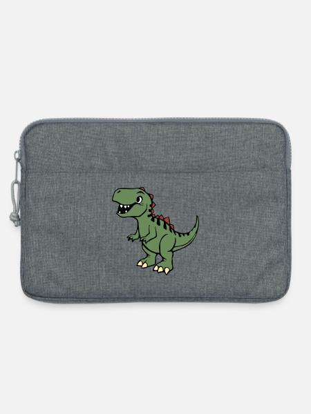 Dinosaurier - Laptoptasche 13" - Grau meliert