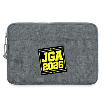 JGA 2026 - Sacoche pour ordinateur portable 13 pouces - gris chiné - Devant