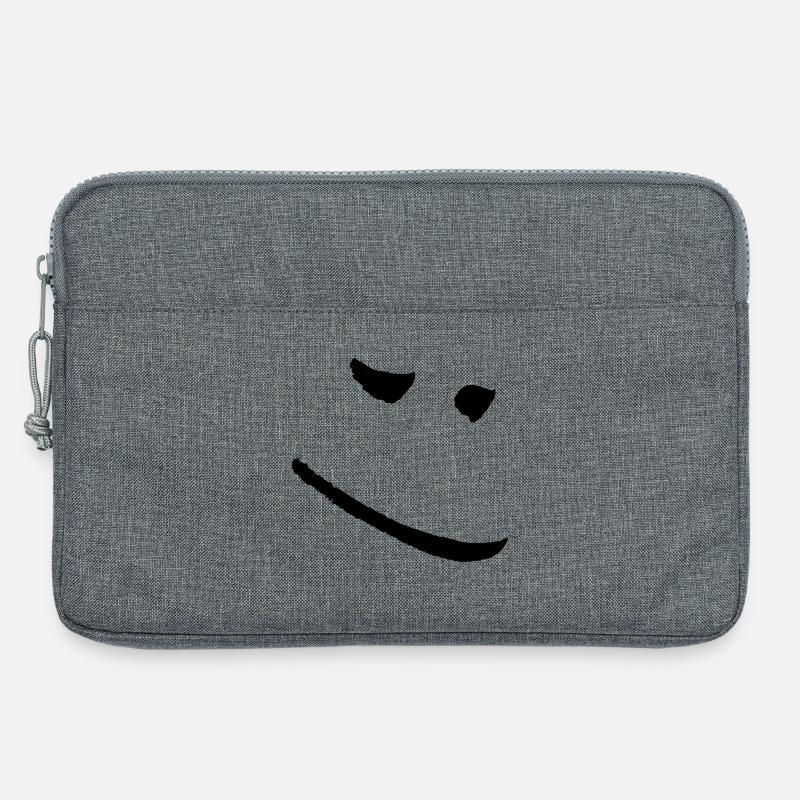 good mood - Laptoptasche 13" - Grau meliert