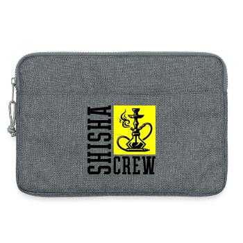 Shisha Crew - Laptop bag 13" - heather grey - Front