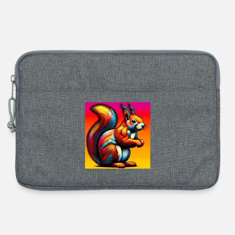 squirrel - Laptop bag 13" - heather grey