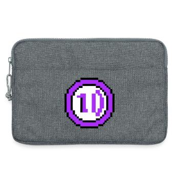 Arcade Münze 10 Jahre Jubiläum - Laptoptasche 13" - Grau meliert - Vorne