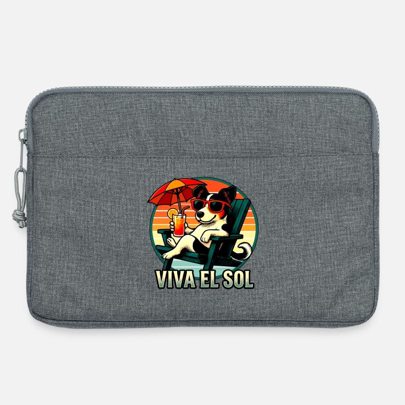 VIVA EL SOL - Laptoptasche 13" - Grau meliert