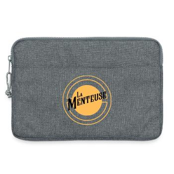 La Menteuse - Sacoche pour ordinateur portable 13 pouces - gris chiné - Devant