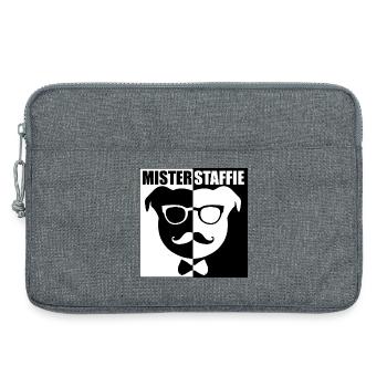 Herr Staffie - 011 - Laptoptasche 13" - Grau meliert - Vorne