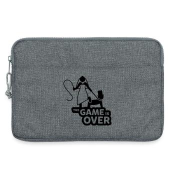 game over junggesellenabschied - Laptoptasche 13" - Grau meliert - Vorne