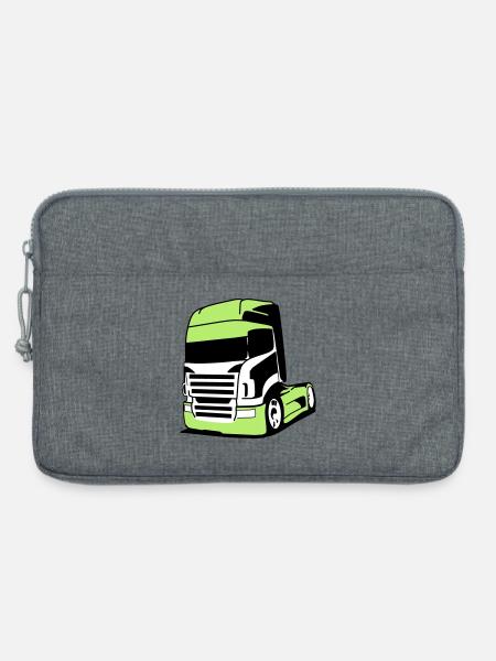 Striking V8 truck - Laptop bag 13" - heather grey