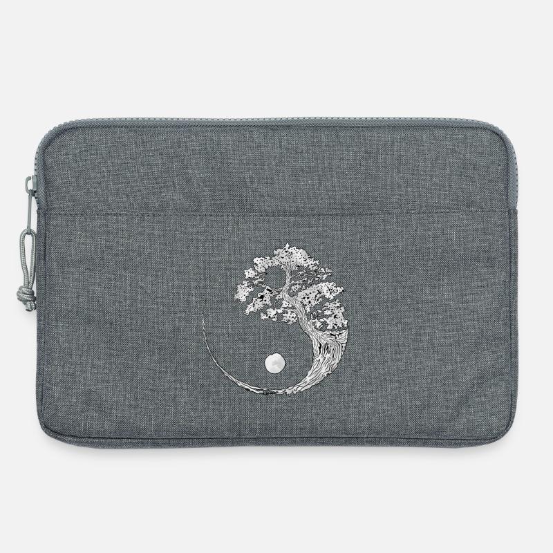 Yin Yang - Laptoptasche 13" - Grau meliert