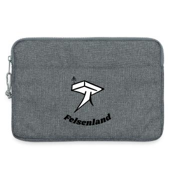 Terre rocheuse - Sacoche pour ordinateur portable 13 pouces - gris chiné - Devant