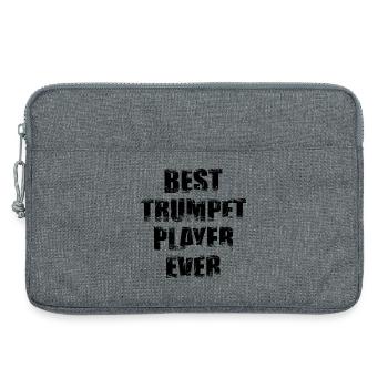 Meilleur trompettiste - Sacoche pour ordinateur portable 13 pouces - gris chiné - Devant