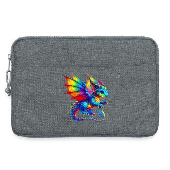 Dragon - Sacoche pour ordinateur portable 13 pouces - gris chiné - Devant