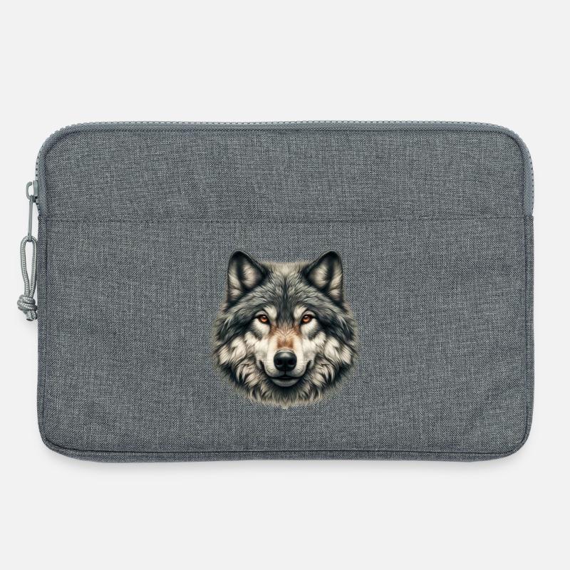 Wolf - Laptoptasche 13" - Grau meliert