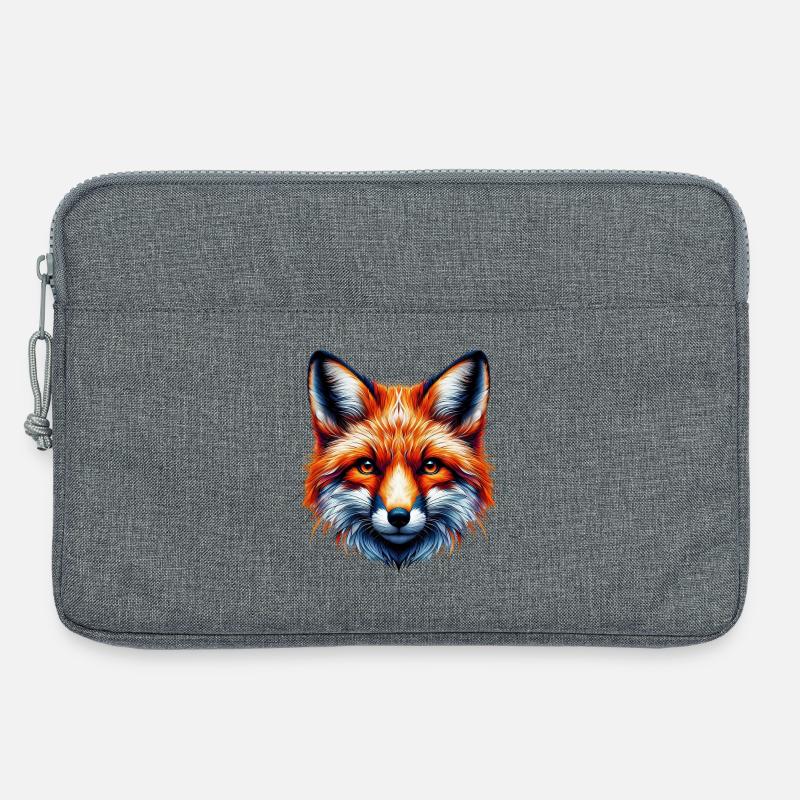 Fuchs - Laptoptasche 13" - Grau meliert