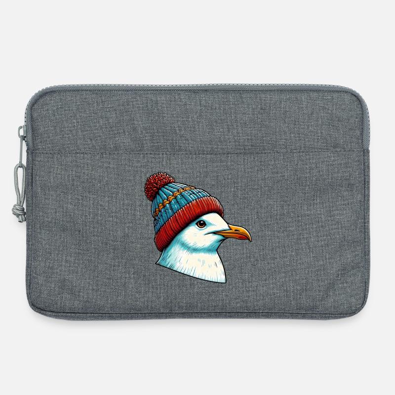 Möwe - Laptoptasche 13" - Grau meliert