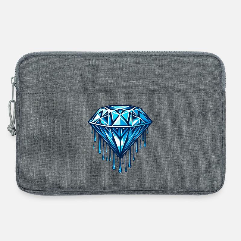Diamant - Laptoptasche 13" - Grau meliert