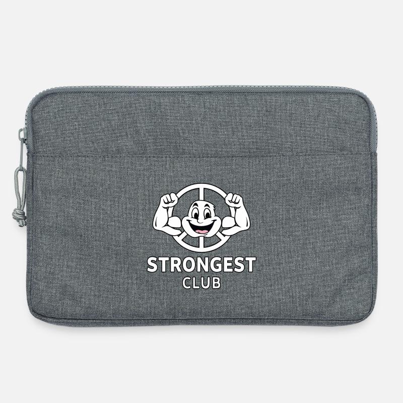 Friedensbewegung - Laptoptasche 13" - Grau meliert