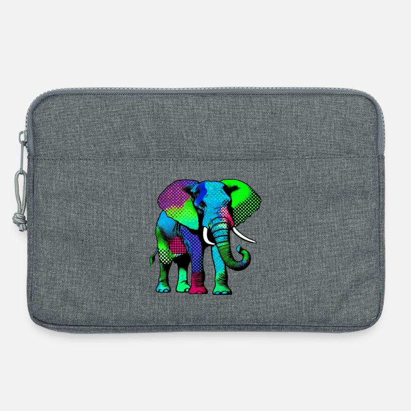 Elephant - Laptop bag 13" - heather grey