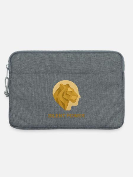 Silent Power - Laptoptasche 13" - Grau meliert