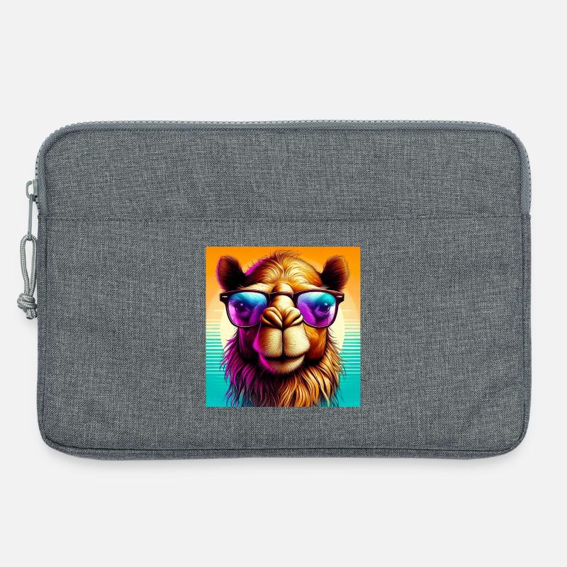 Kamel - Laptoptasche 13" - Grau meliert