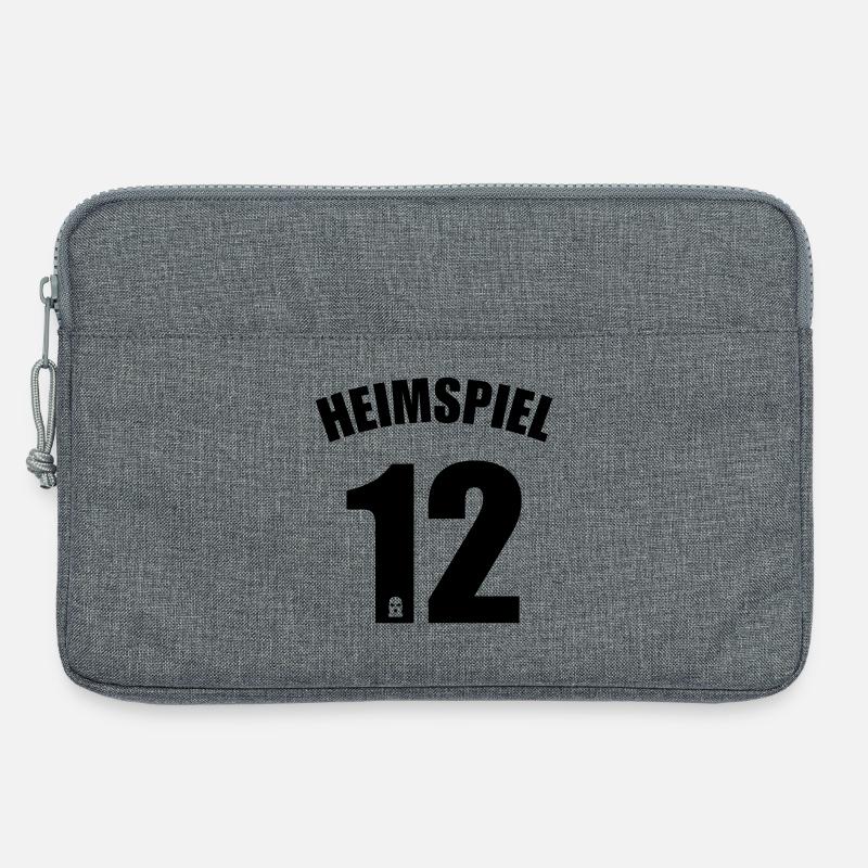 Heimspiel - Laptoptasche 13" - Grau meliert