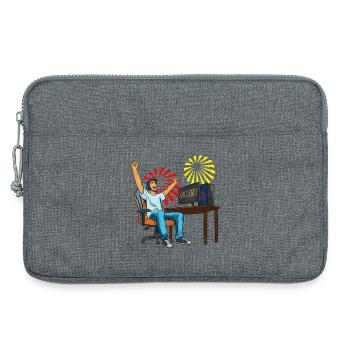 Gaming Victory! - Laptop bag 13" - heather grey - Front