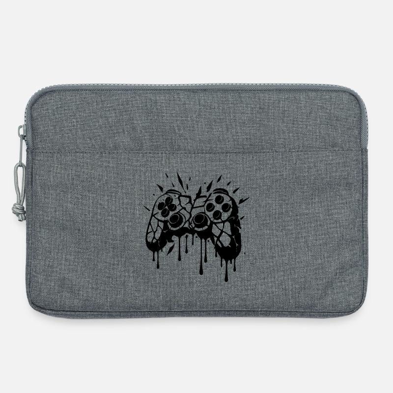 Broken controller - Laptop bag 13" - heather grey